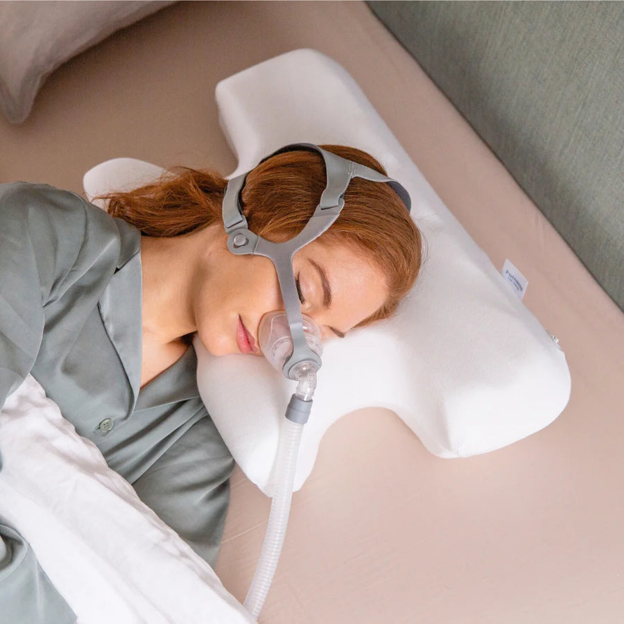 Mellow Cpap Memory Foam Advanced CPAP Pillow Sleep Apnea - Putnams blow out back ...