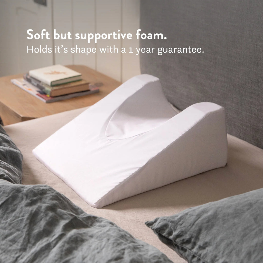 Facial Surgery Recovery Pillow Putnams wedged pillow elevated cradles head keeps you on your back sleep