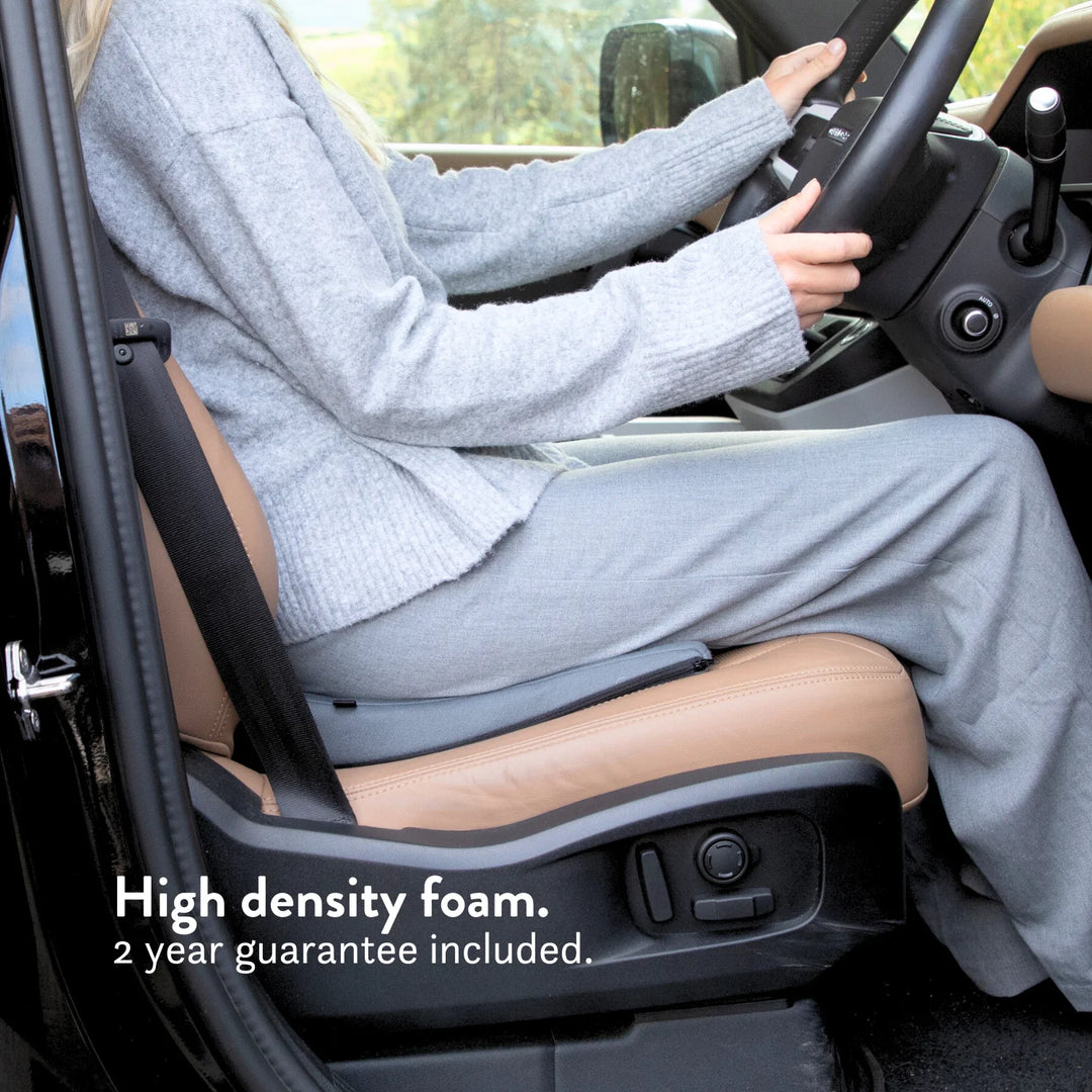 Car wedge cushion 8° Degree Sitting Wedge (3") with Coccyx Cut Out high density foam