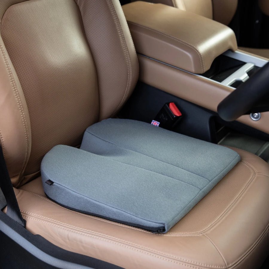 Car wedge cushion 8° Degree Sitting Wedge (3") with Coccyx Cut Out high density foam