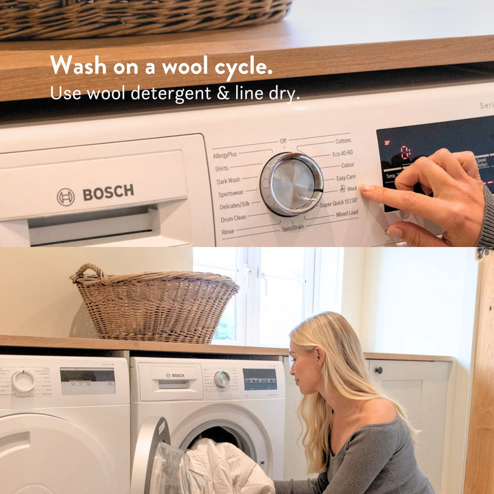 Travel Baby Changing Mat - Washable Wool & Organic Cotton