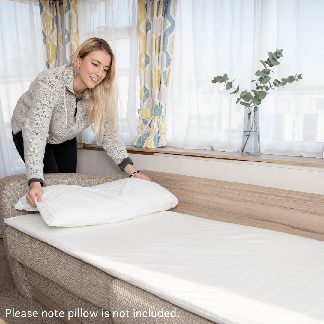 Click Clack Memory Foam Mattress Topper (With Bag) sofa bed fold out too firm